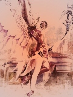 Эльфийка лучница из Aion обои