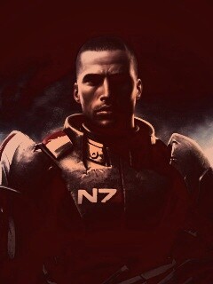 Шепард из Mass Effect обои