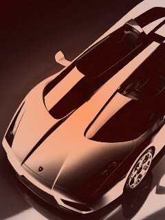 Светло-серый Lamborghini обои