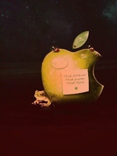 Think different, think greener, think Apple обои