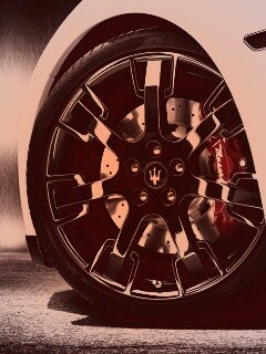 Колесу Maserati Granturismo обои