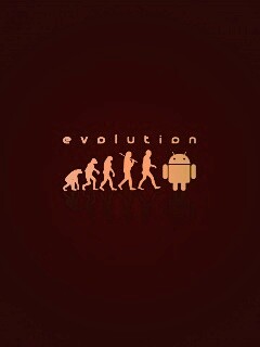 Эволюция по мнению Android обои