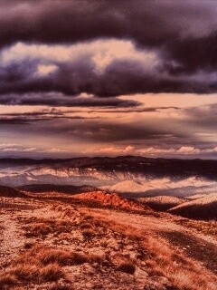 Горы в HDR обои