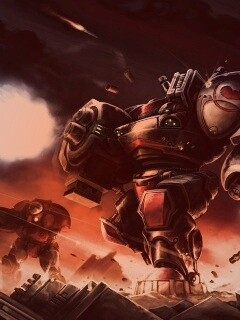 Терраны из StarCraft обои