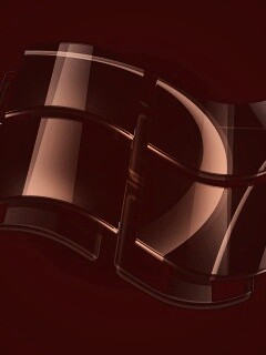 Стеклянный логотип Windows обои