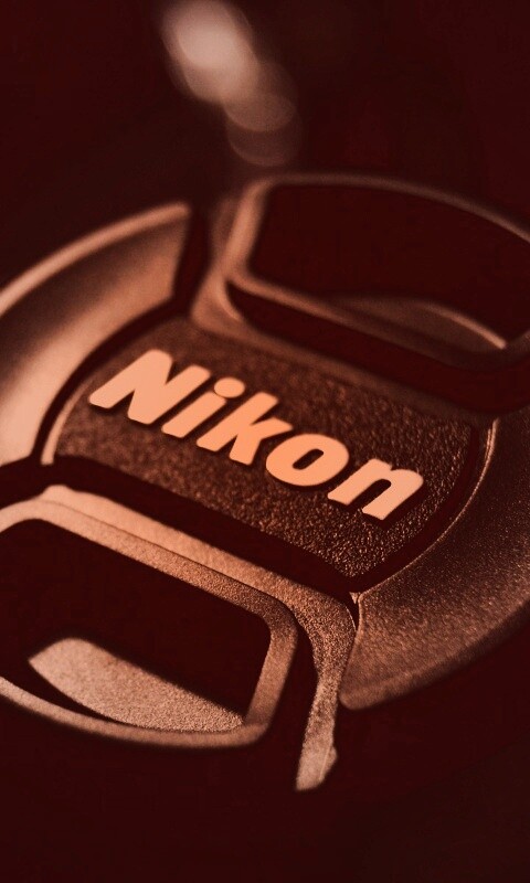 Крышечка от объектива Nikon обои
