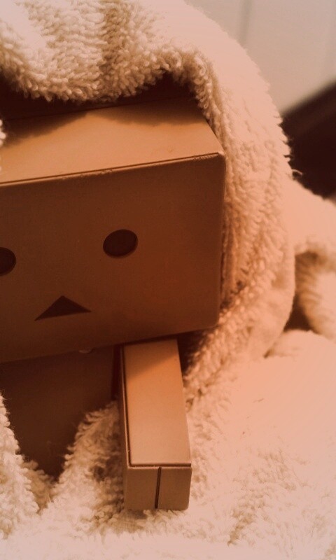 Yotsubato Danbo в полотенце обои