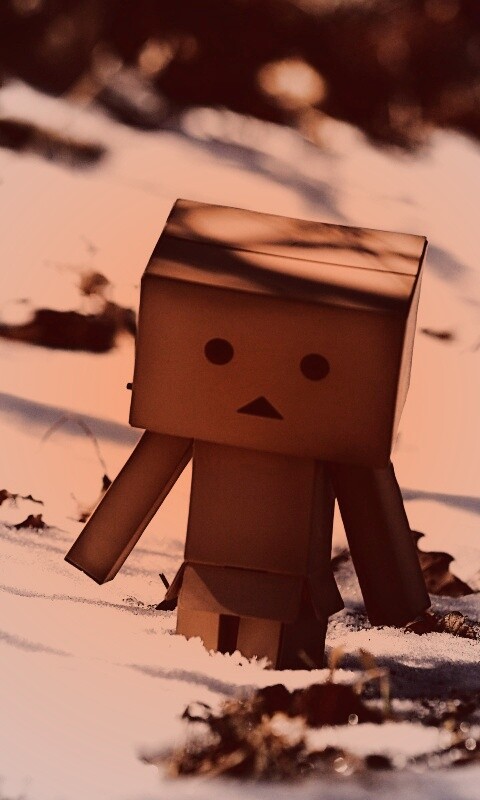 Данбо зиомой обои