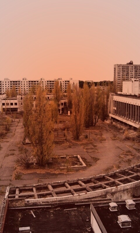 Площадь в Припяти обои