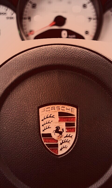 Руль Porshe обои
