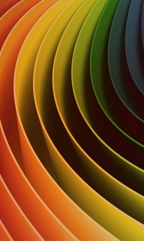 Радуга может быть такой обои