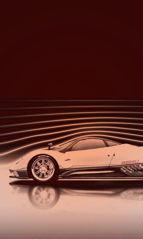 Аэродинамика Pagani Zonda обои