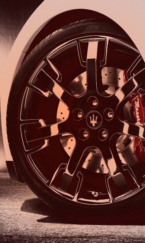 Колесу Maserati Granturismo обои