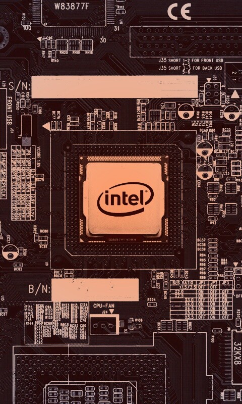 Процессор от Intel обои