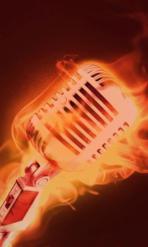 On fire! обои