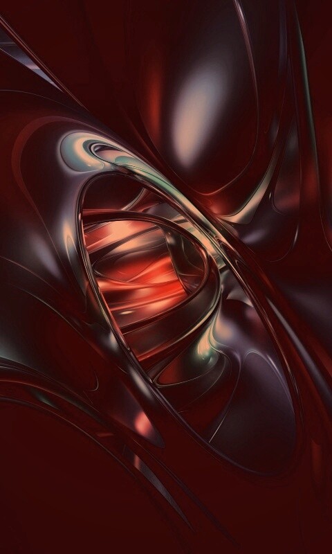 Темная переливчатая абстракция обои