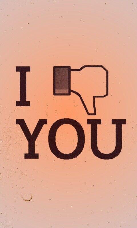I dislike you обои