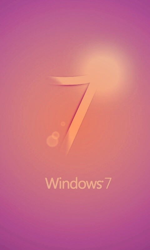 Сиреневый фон Windows 7 обои