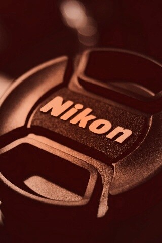 Крышечка от объектива Nikon обои