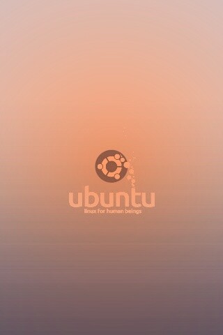 Логотип Ubuntu обои