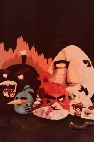 Angry Zombie Birds обои
