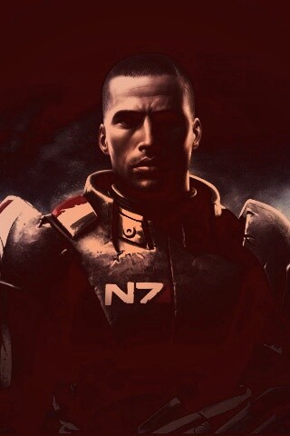 Шепард из Mass Effect обои