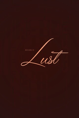 Design is lust обои