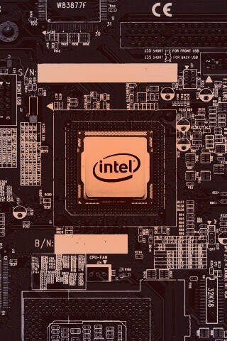 Процессор от Intel обои