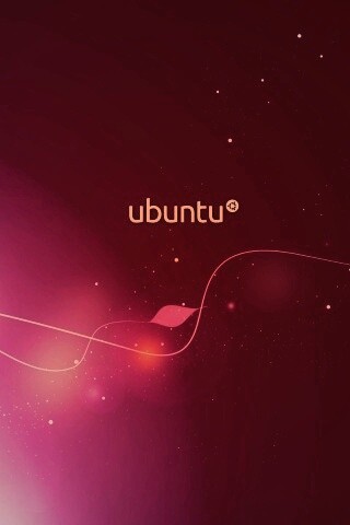 Сиреневые обои Ubuntu обои