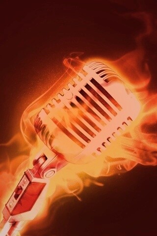 On fire! обои