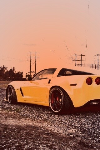 Chevrolet corvette обои