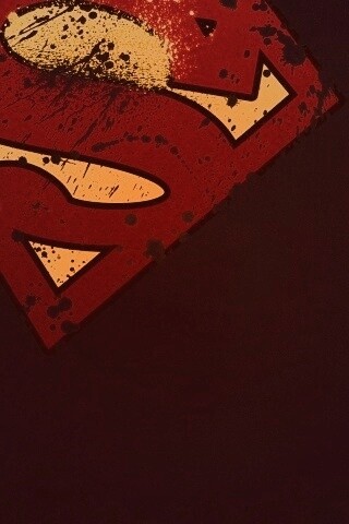 Потертый знак Супермена обои