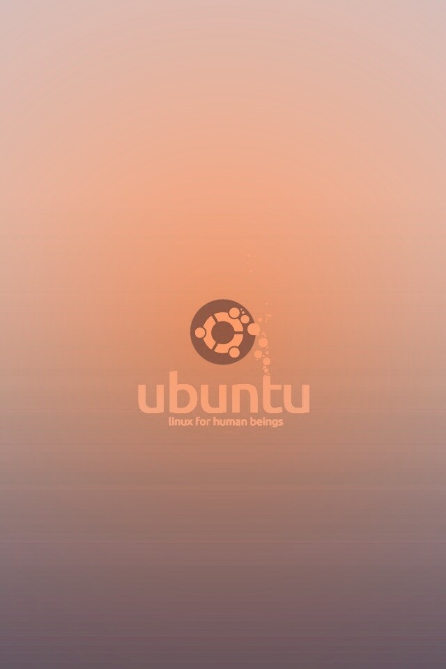 Логотип Ubuntu обои