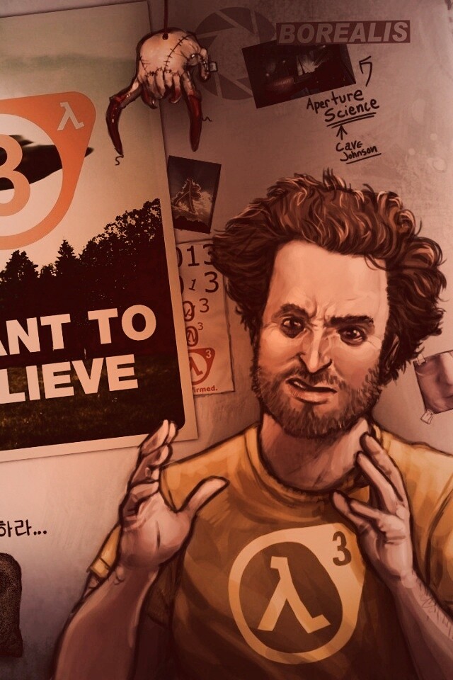 Half Life 3 - I want to believe обои