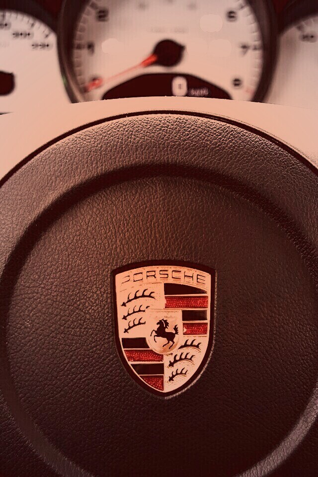 Руль Porshe обои