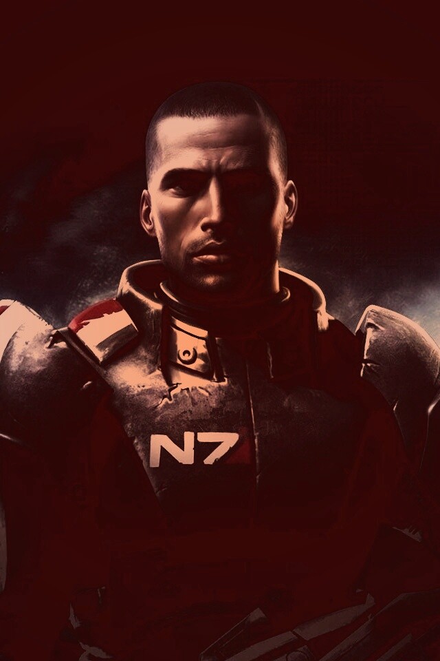 Шепард из Mass Effect обои