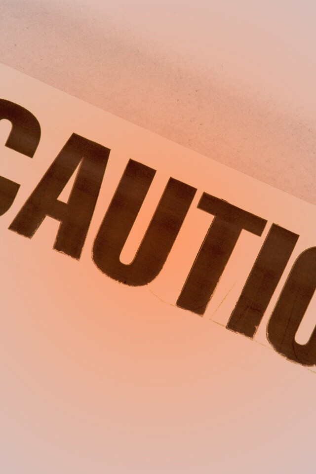 Caution  обои