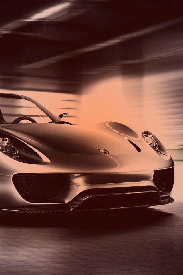 Porache 918 Spider обои