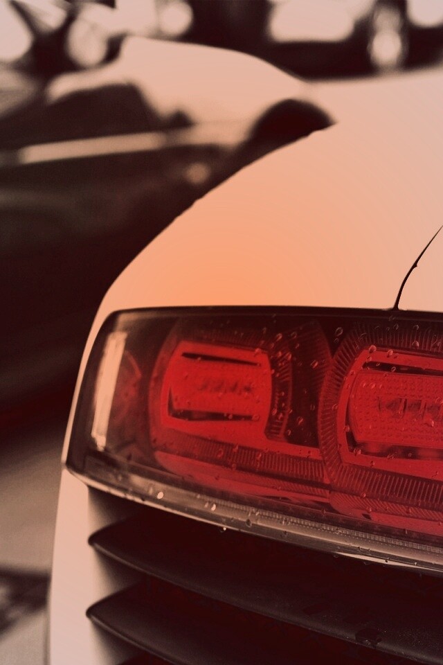 Задняя фара Audi R8 обои