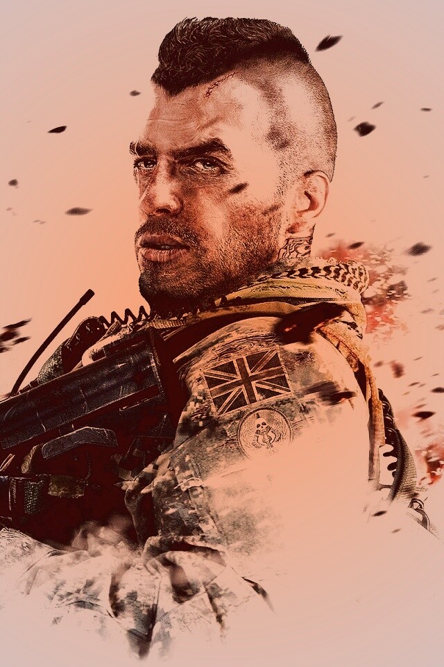 Солдат из COD Modern Warfare обои