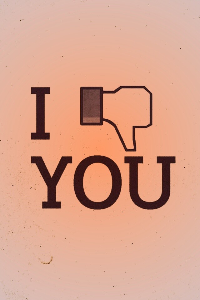 I dislike you обои