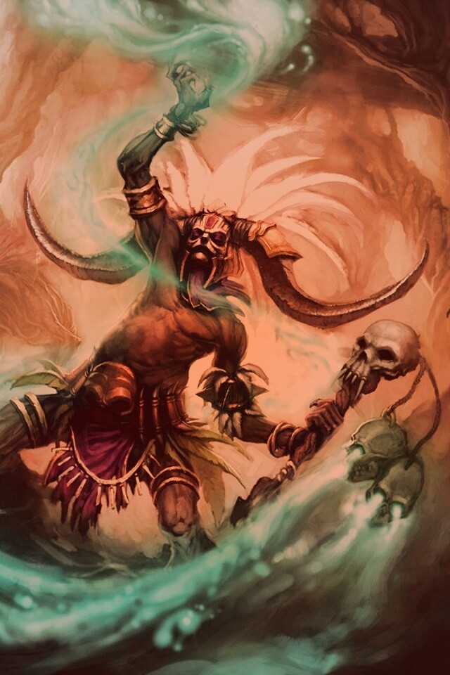 Шаман из Diablo 3 обои