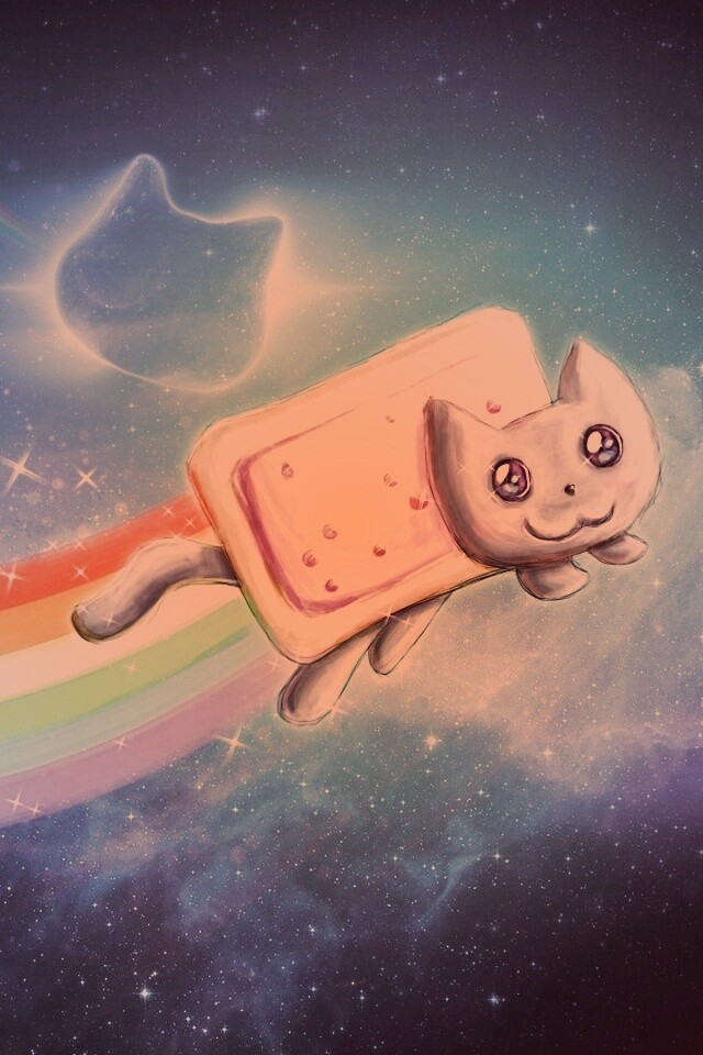 Nyan cat обои