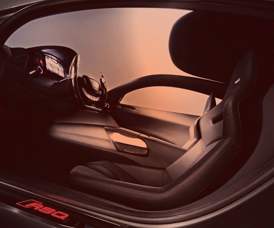 В салоне концепта Audi RSQ обои