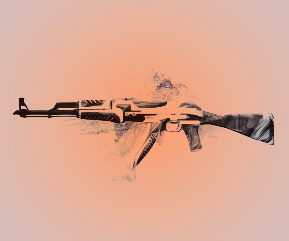 Скин автомата cs go обои