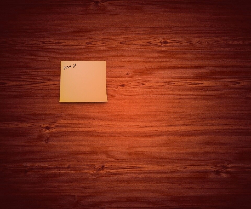 Стикер Post it! обои