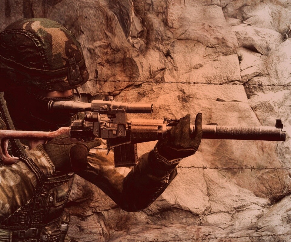 Снайпер из Counter Strike обои