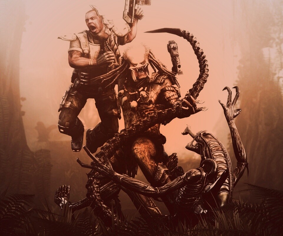 Alien vs Predator 2 обои