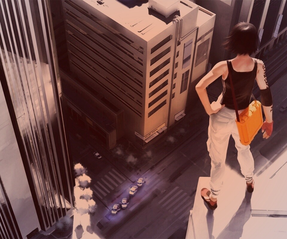 Фейт из Mirrors Edge обои
