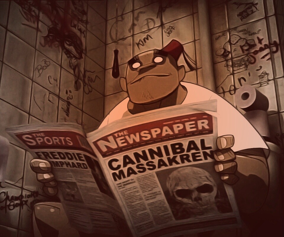 Рассел Хоббс из Gorillaz обои